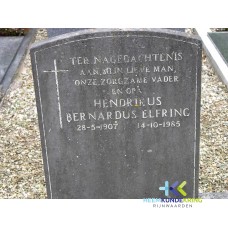 Grafstenen kerkhof Herwen Coll. HKR (7) H.B. Elfring
